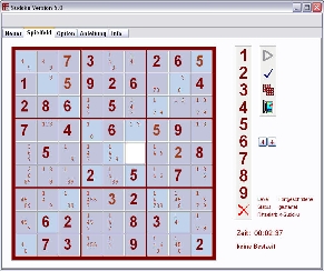 Sudoku Zahlenrätsel